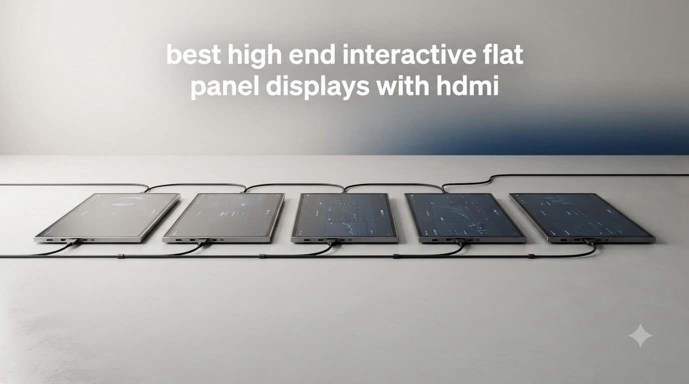 best high end interactive flat panel displays with hdmi