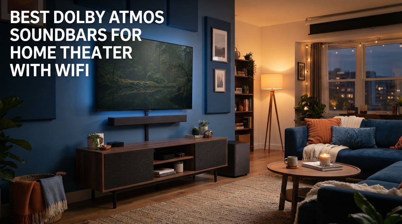 best dolby atmos soundbars for home theater with wifi