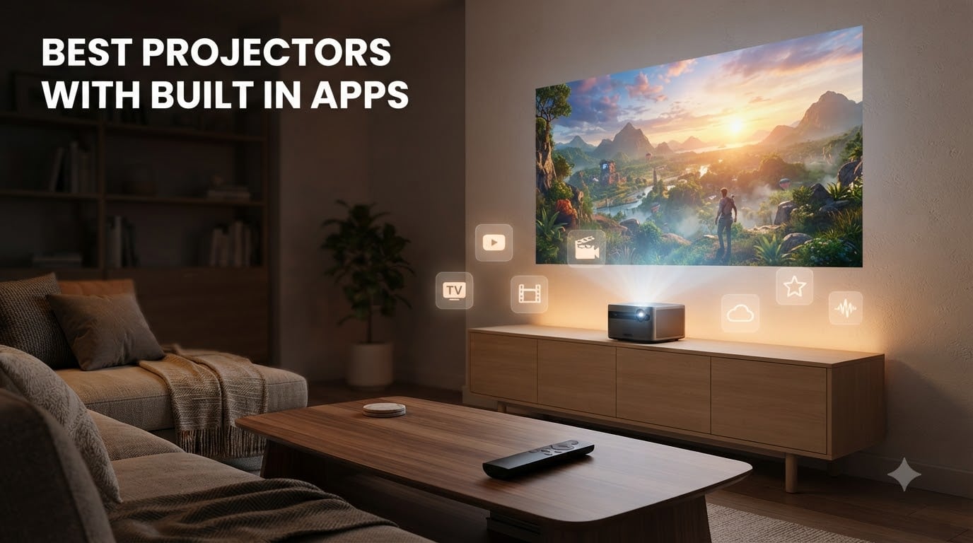 best projectors with built in apps