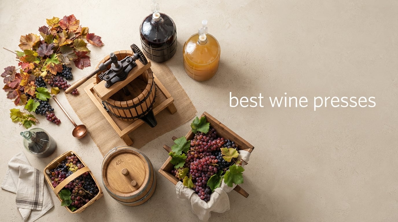 best wine presses