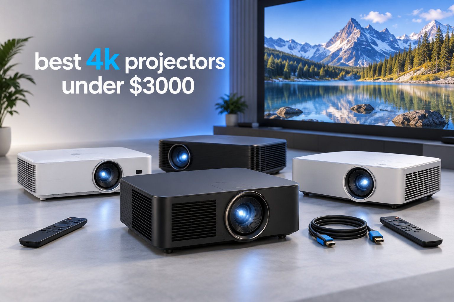 best 4k projectors under $3000