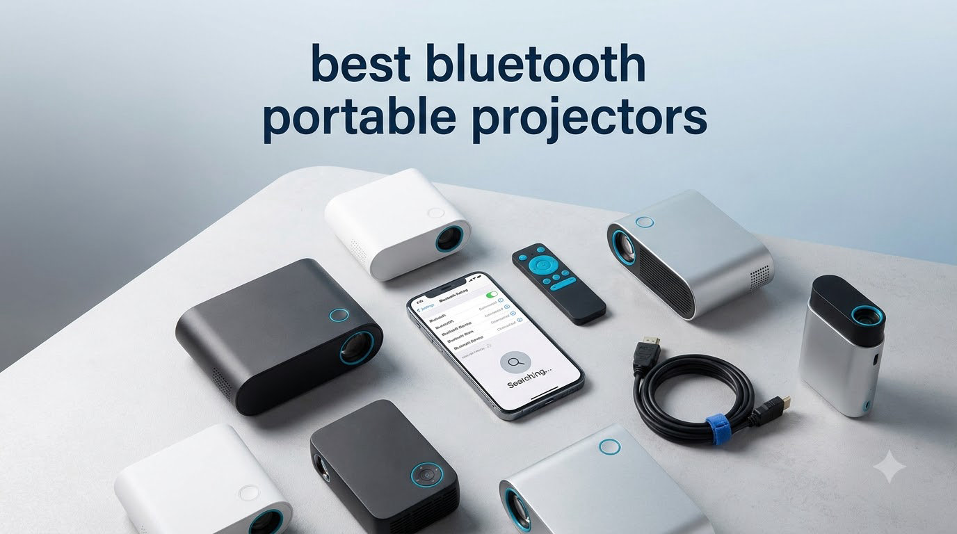 best bluetooth portable projectors
