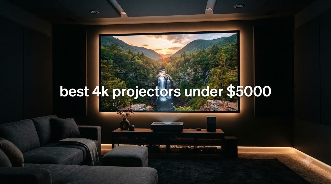 best 4k projectors under $5000
