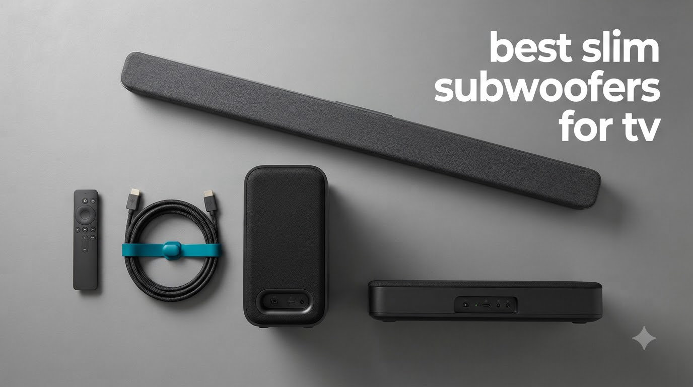 best slim subwoofers for tv