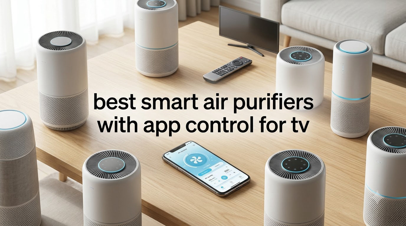 best smart air purifiers with app control for tv