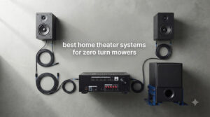 best home theater systems for zero turn mowers