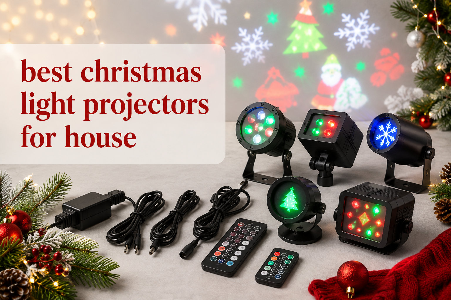 best christmas light projectors for house