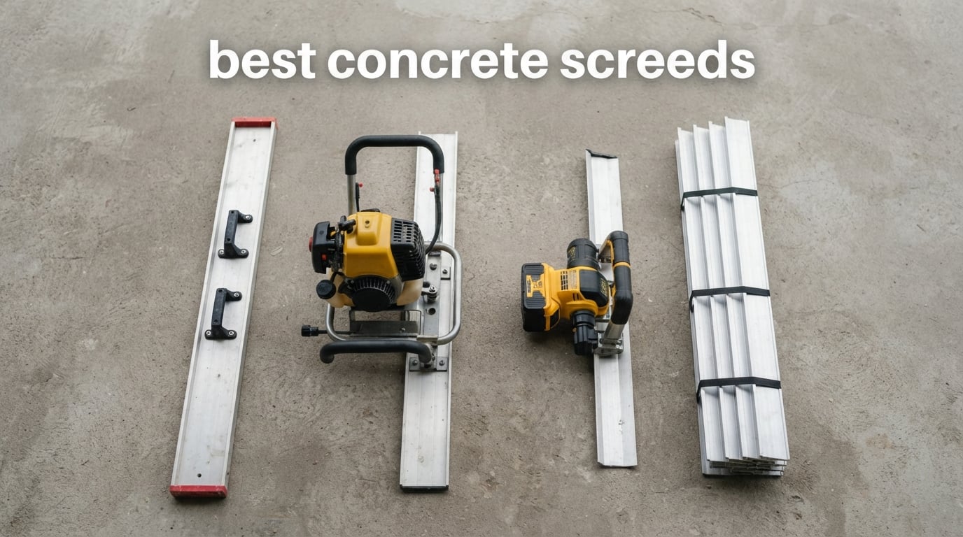 best concrete screeds