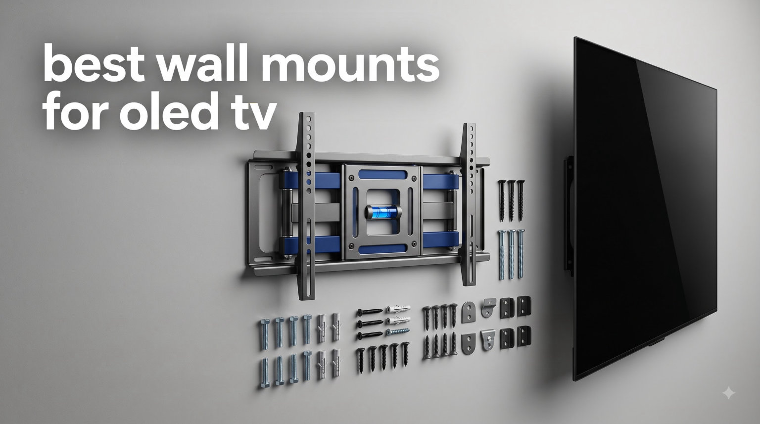best wall mounts for oled tv