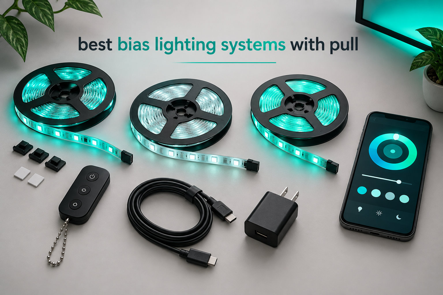 best bias lighting systems with pull