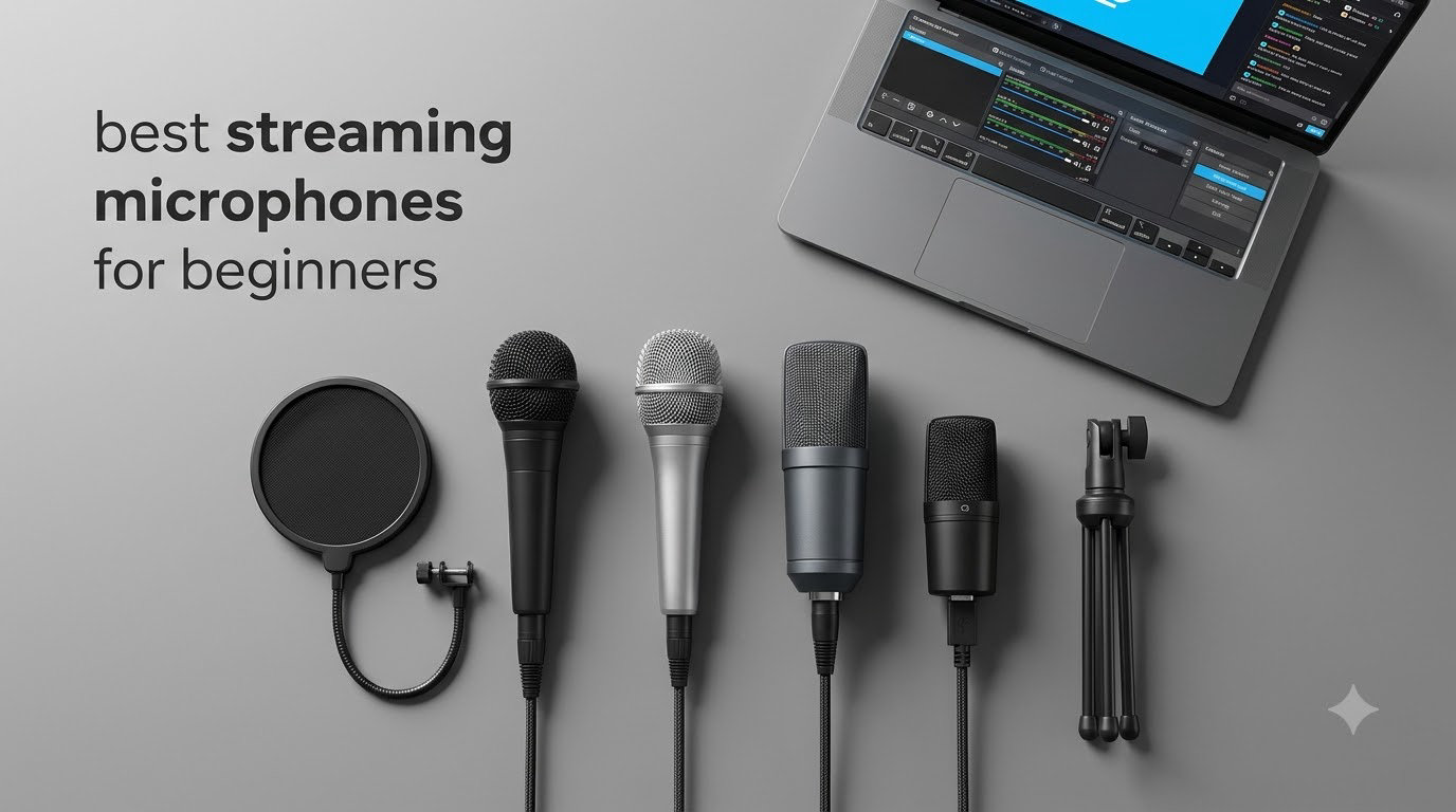 best streaming microphones for beginners