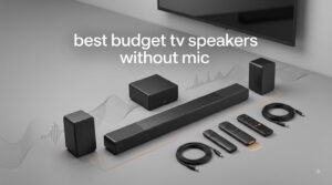 best budget tv speakers without mic