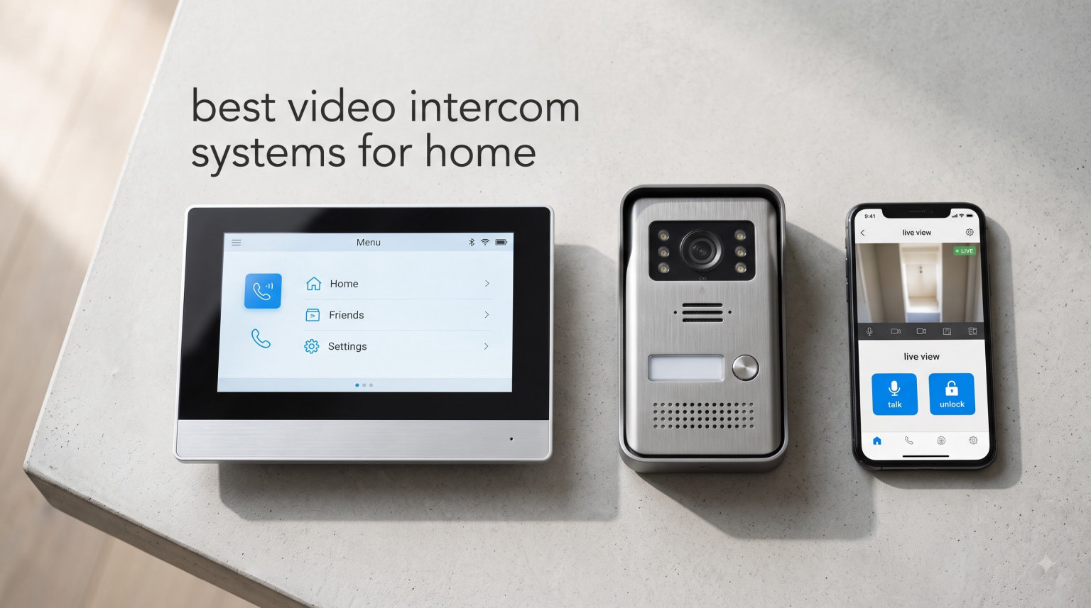 best video intercom systems for home