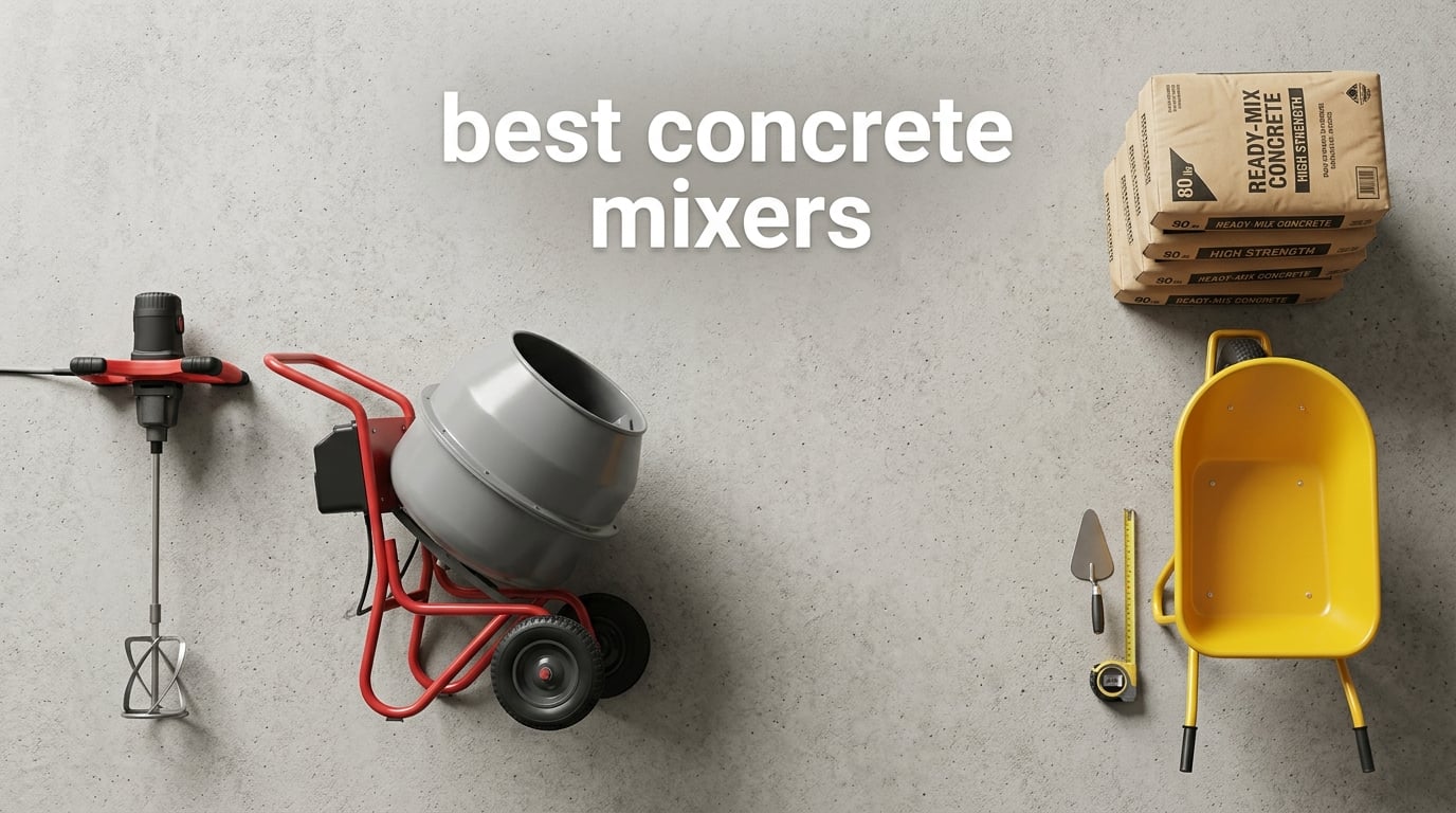 best concrete mixers