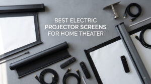 best electric projector screens for home theater