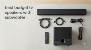 best budget tv speakers with subwoofer