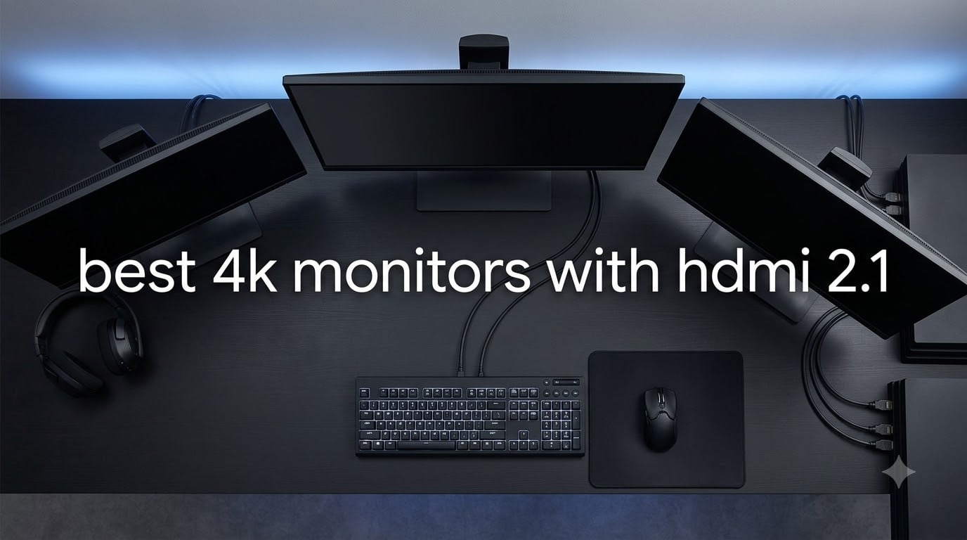 best 4k monitors with hdmi 2.1
