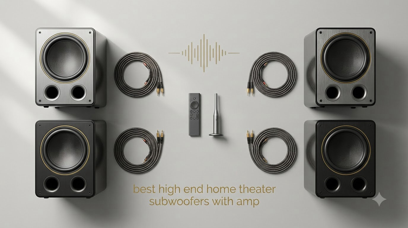 best high end home theater subwoofers with amp