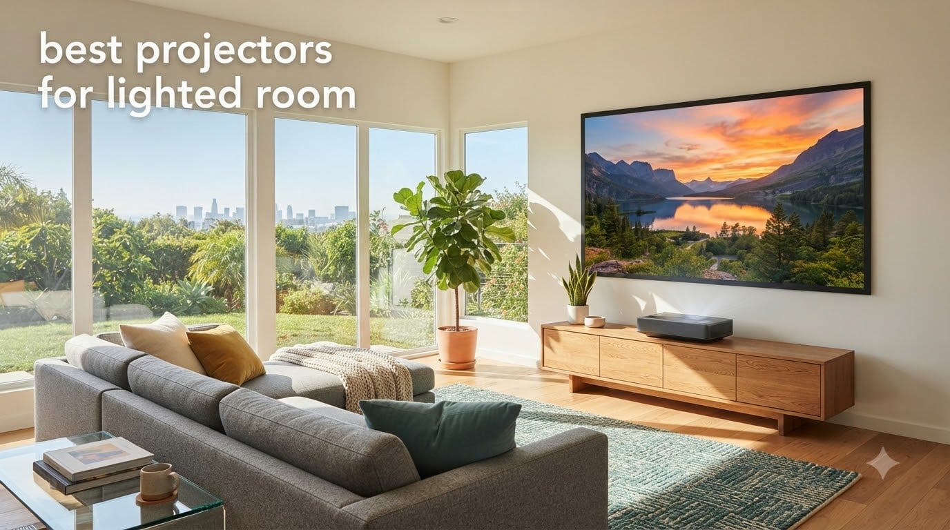 best projectors for lighted room