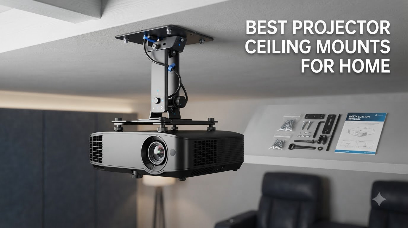 best projector ceiling mounts for home