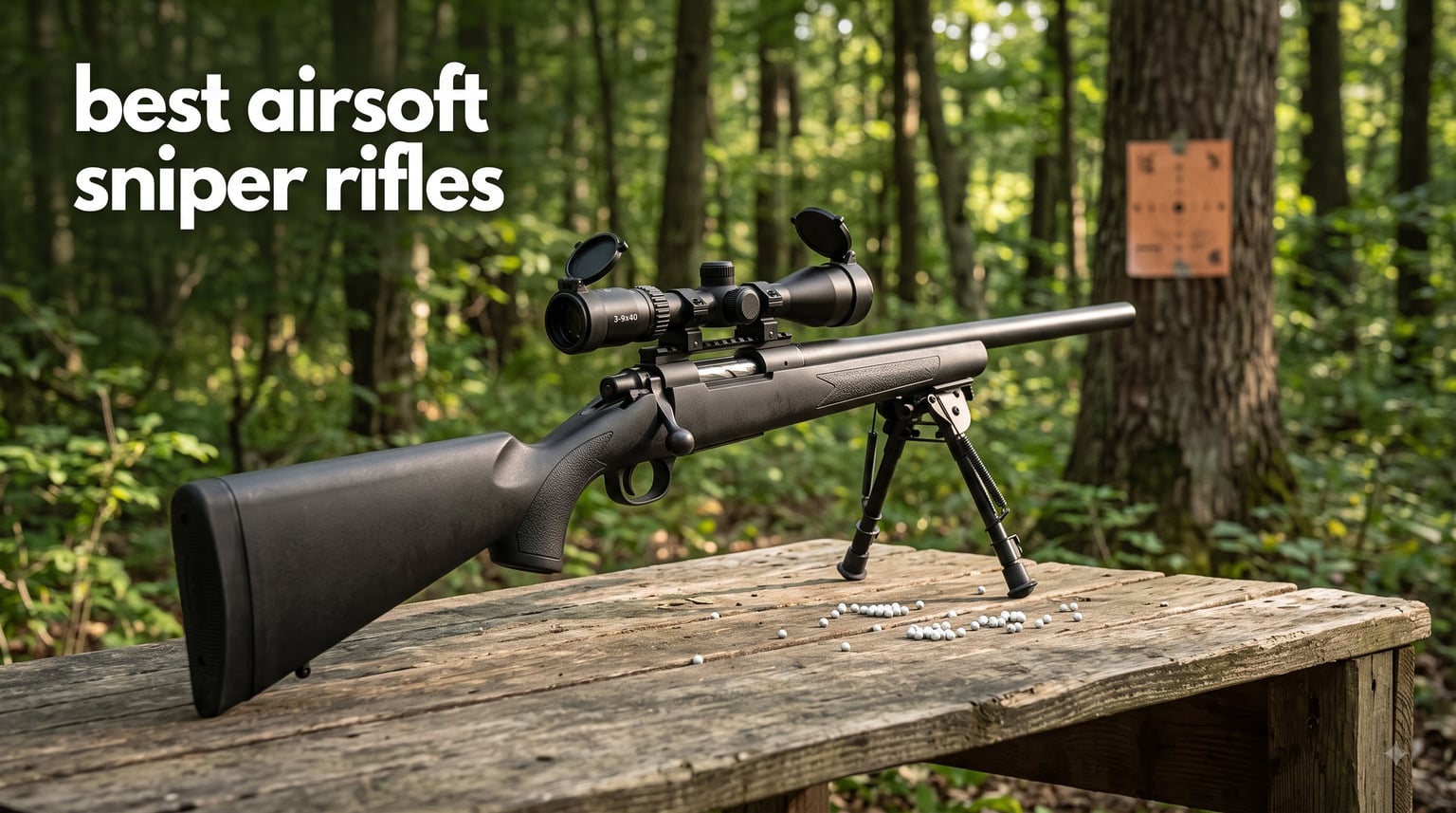 best airsoft sniper rifles