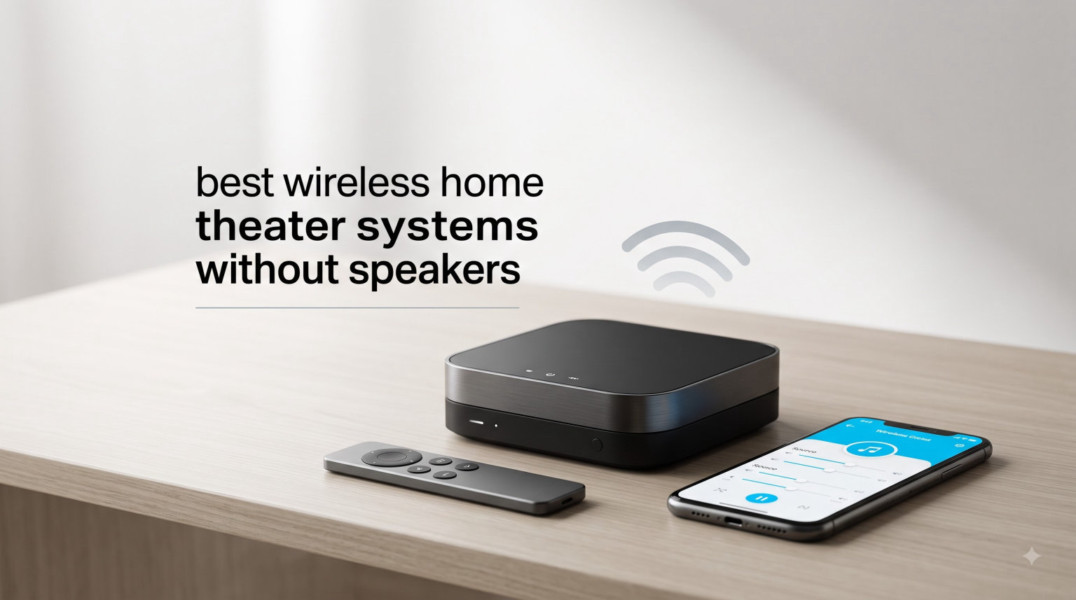 best wireless home theater systems without speakers