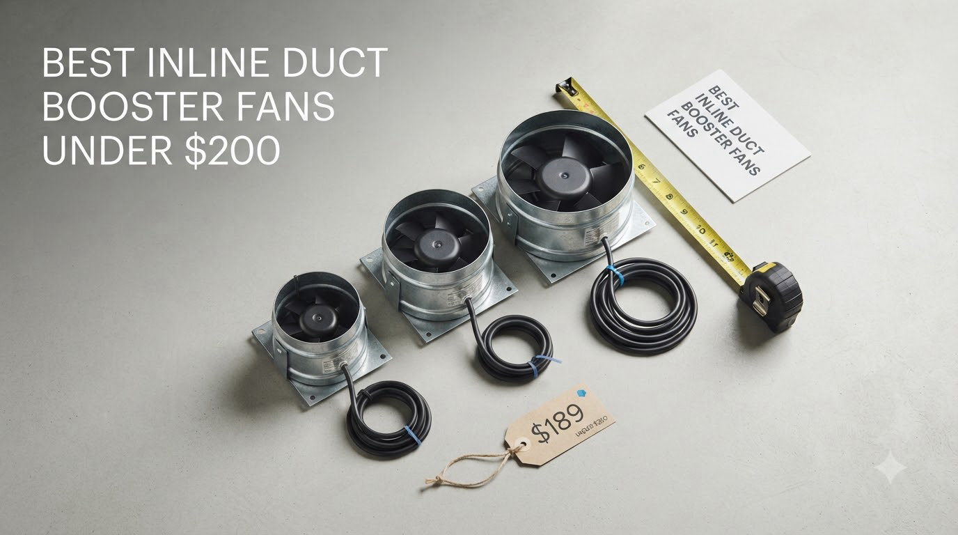 best inline duct booster fans under $200