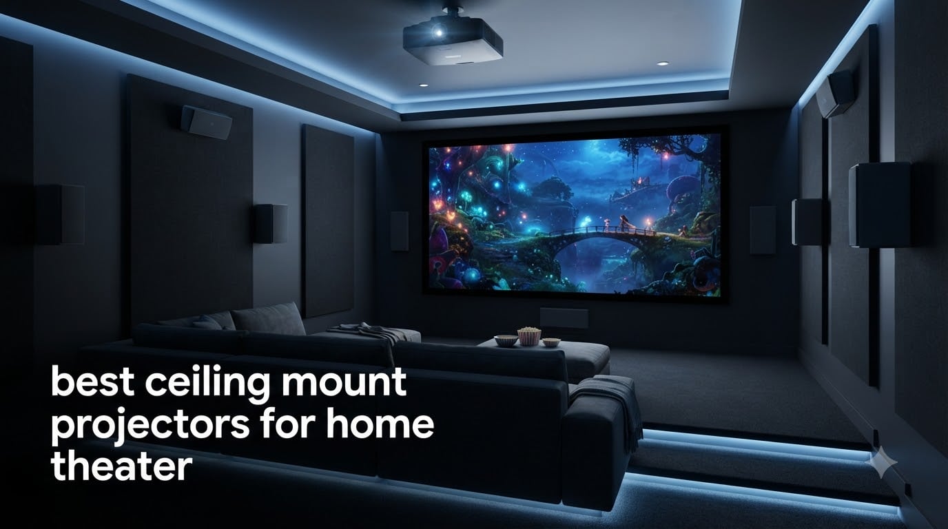 best ceiling mount projectors for home theater