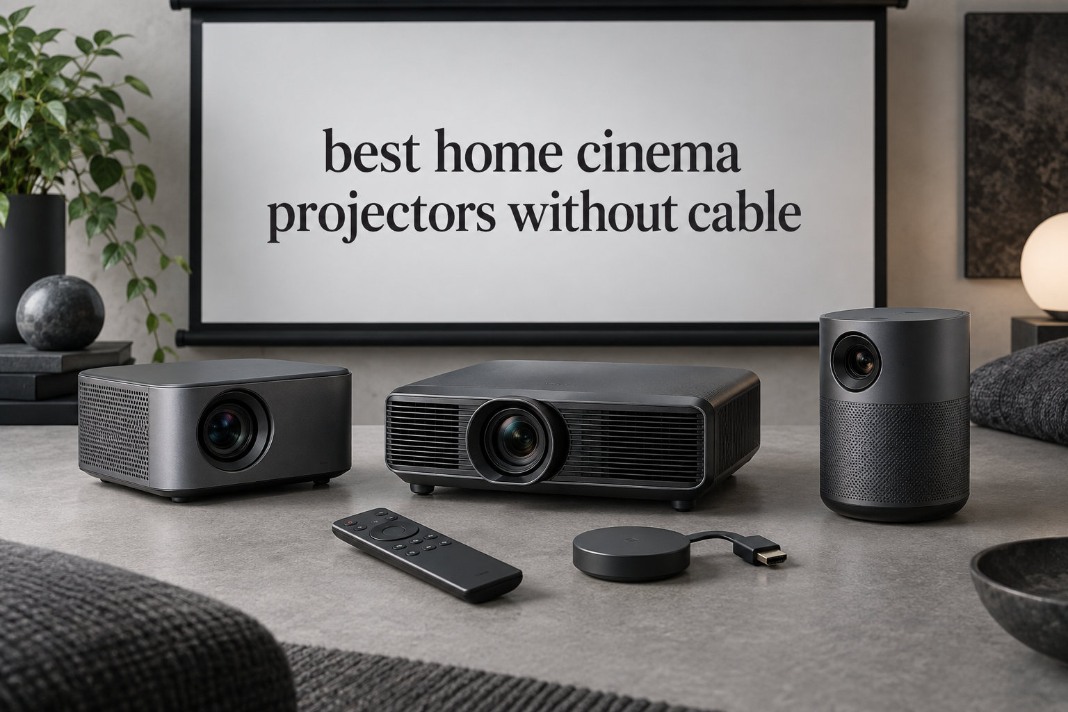 best home cinema projectors without cable