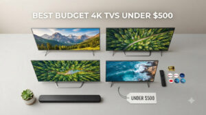 best budget 4k tvs under $500