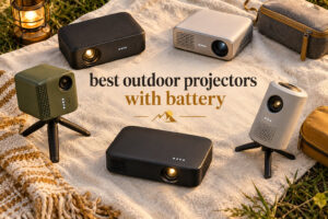 best outdoor projectors with battery