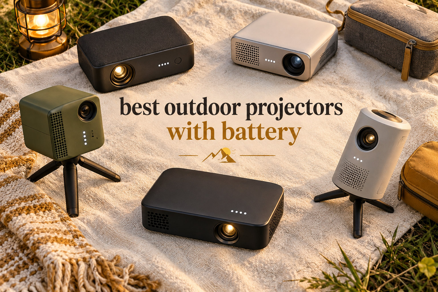 best outdoor projectors with battery