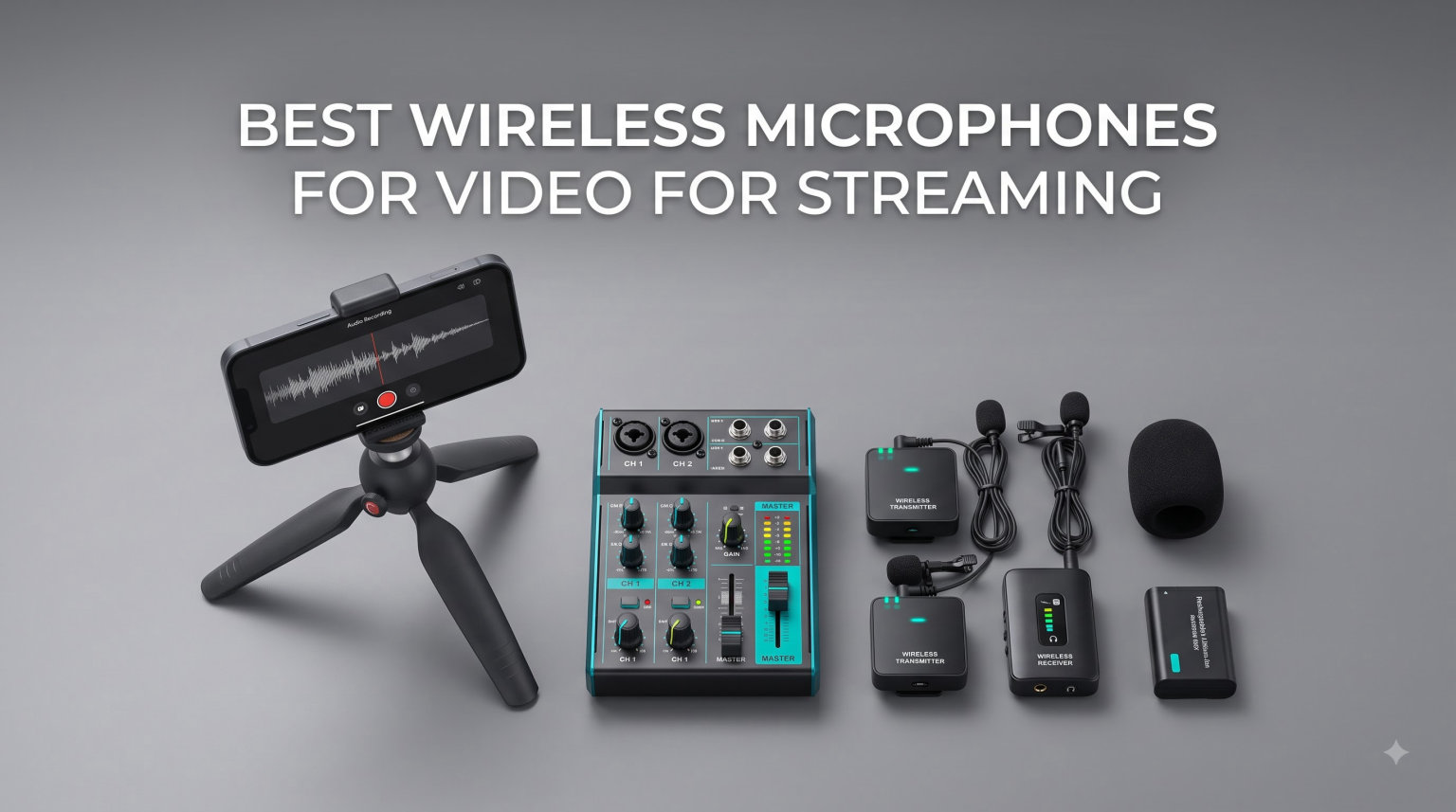 best wireless microphones for video for streaming