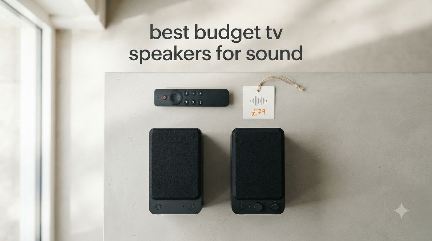 best budget tv speakers for sound