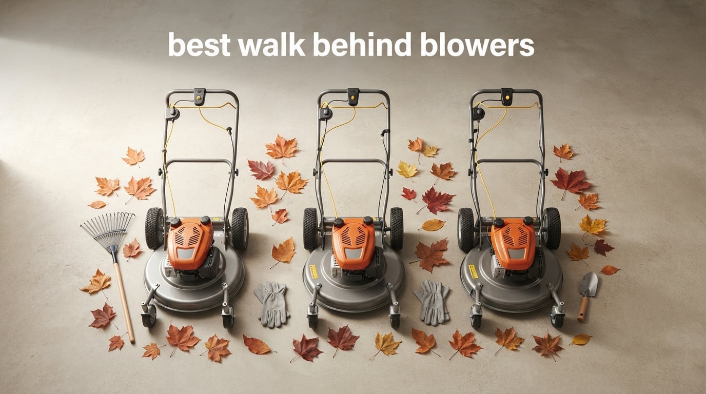 best walk behind blowers