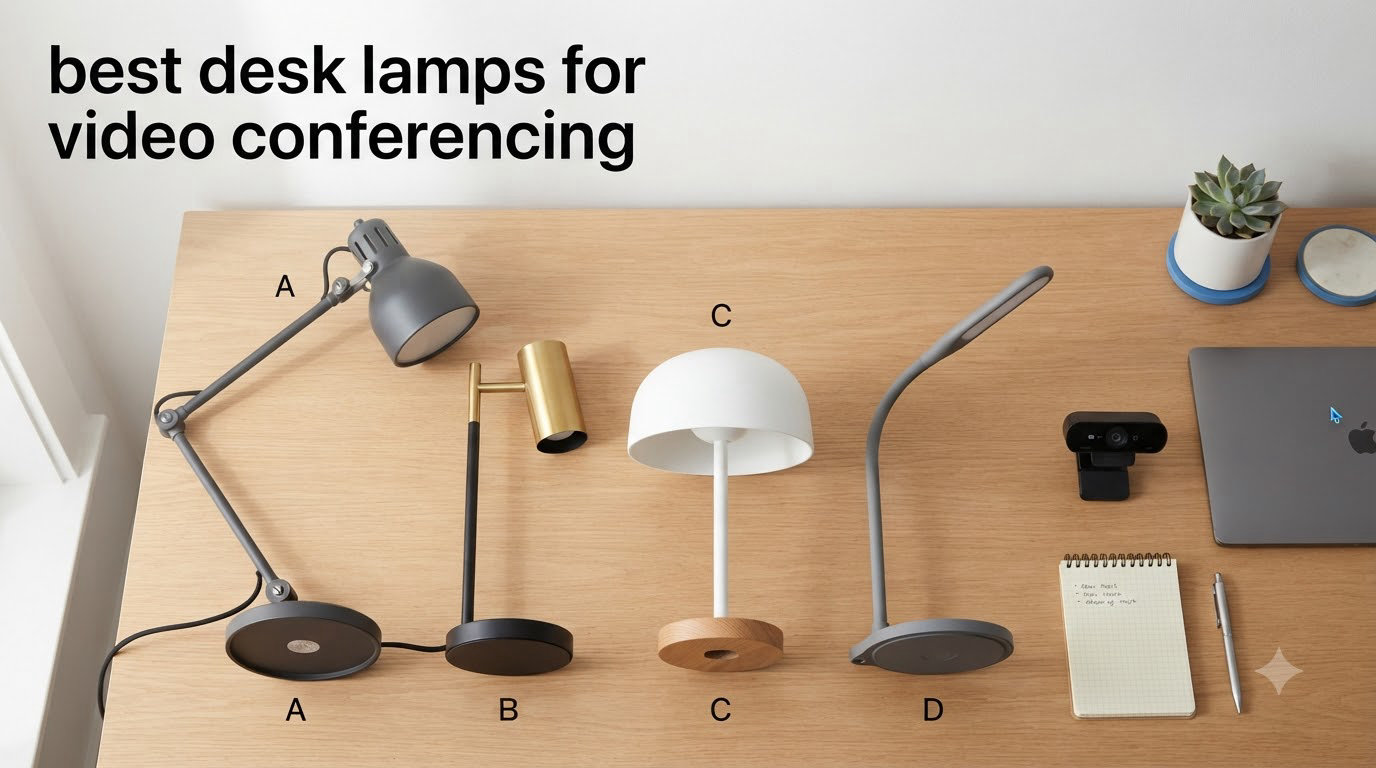 best desk lamps for video conferencing