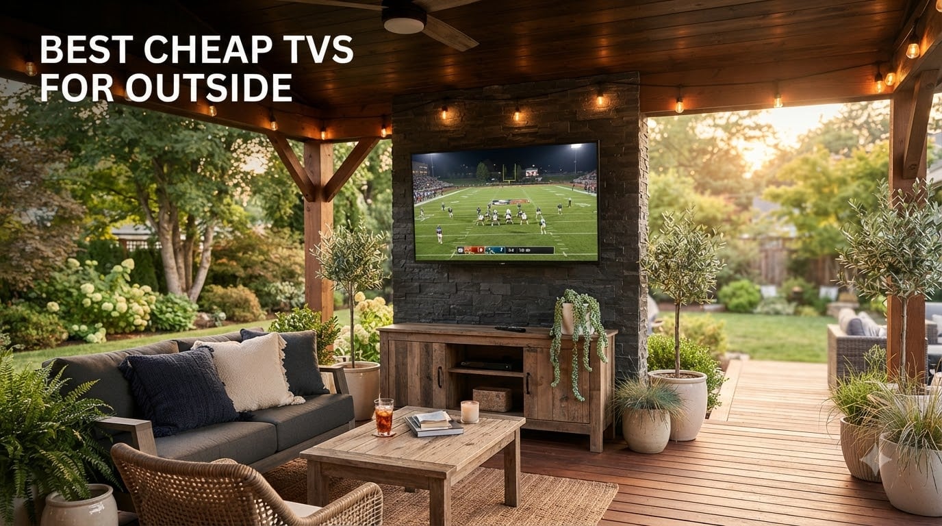 best cheap tvs for outside