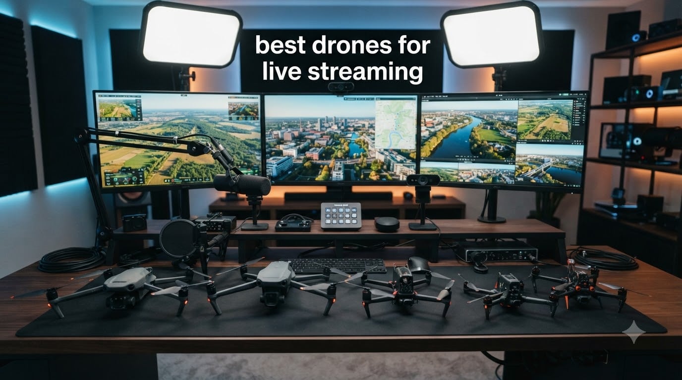best drones for live streaming