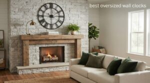 best oversized wall clocks