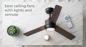 best ceiling fans with lights and remote