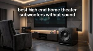 best high end home theater subwoofers without sound