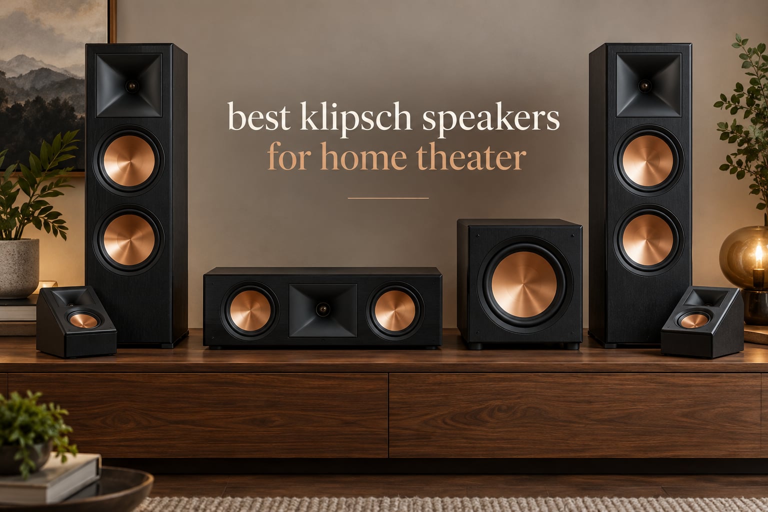 best klipsch speakers for home theater