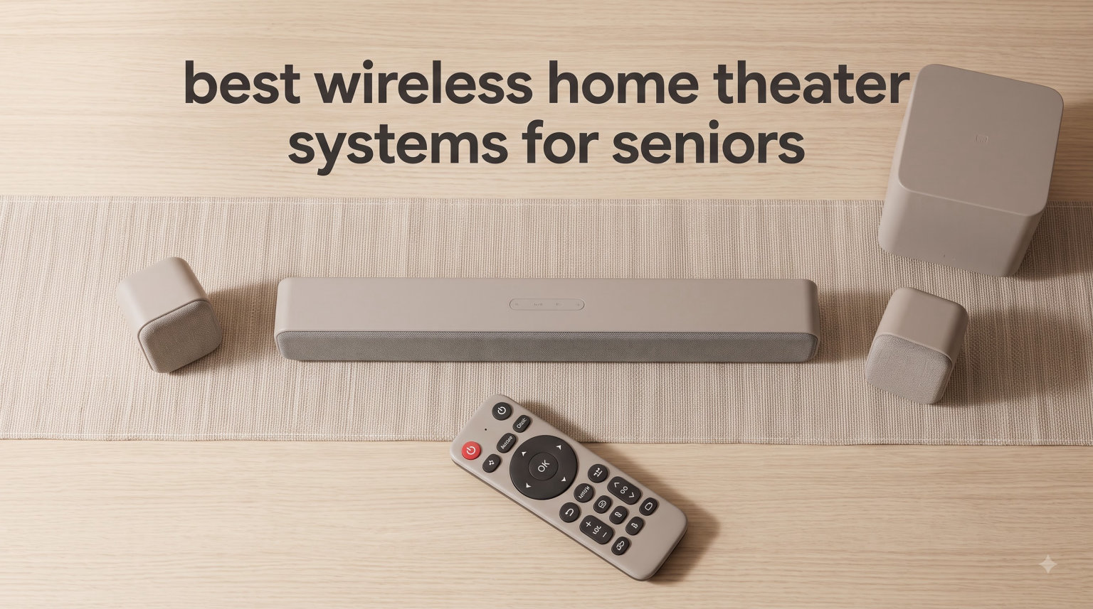 best wireless home theater systems for seniors