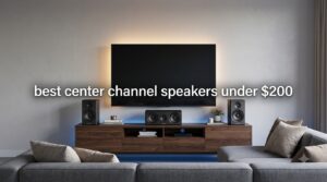best center channel speakers under $200