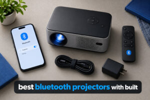 best bluetooth projectors with built
