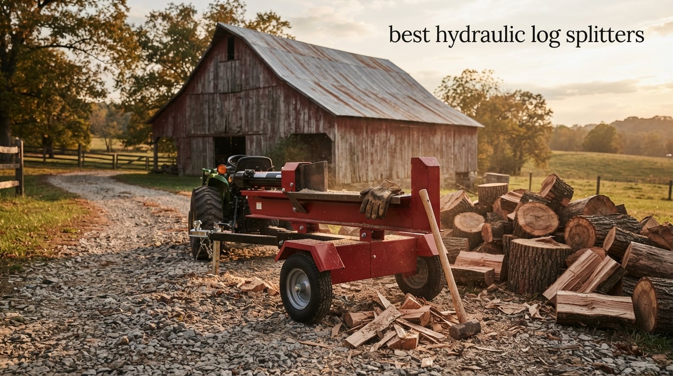 best hydraulic log splitters
