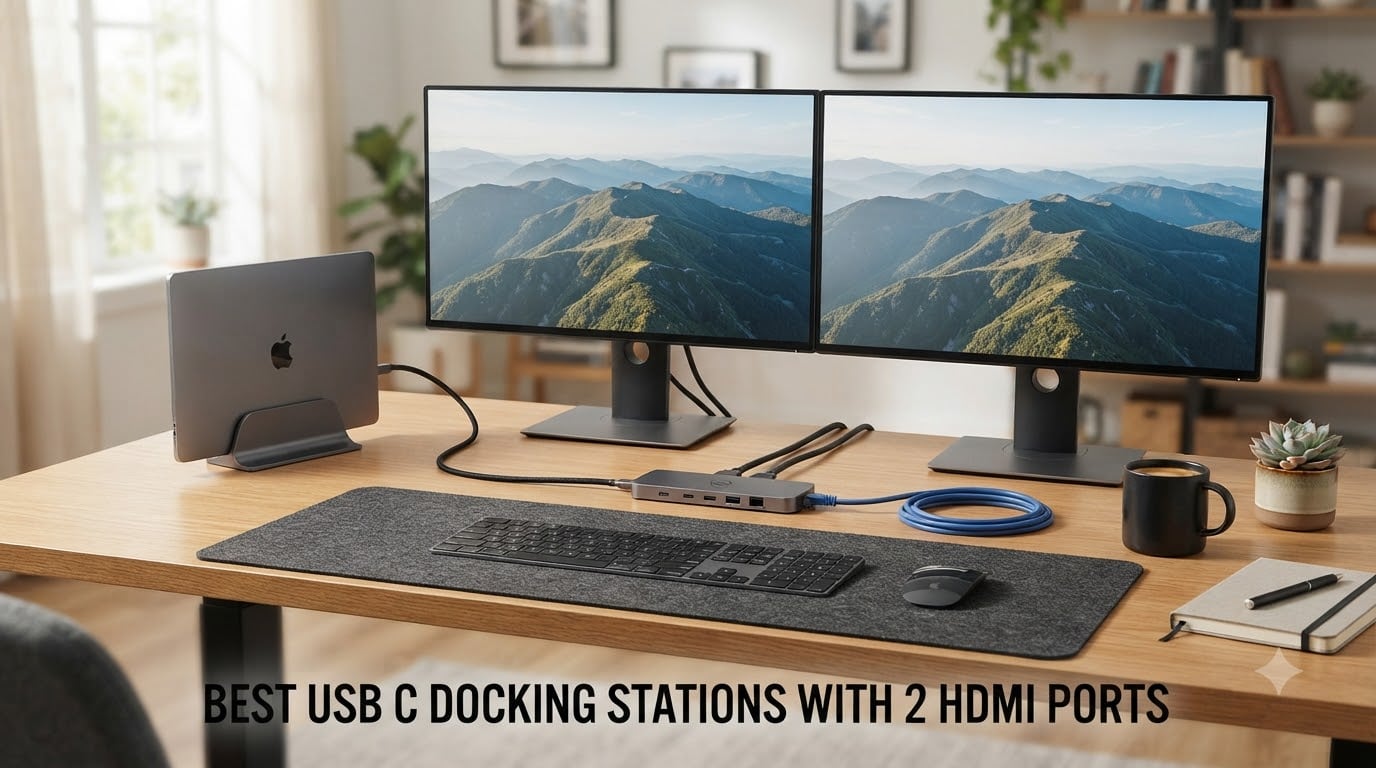 best usb c docking stations with 2 hdmi ports