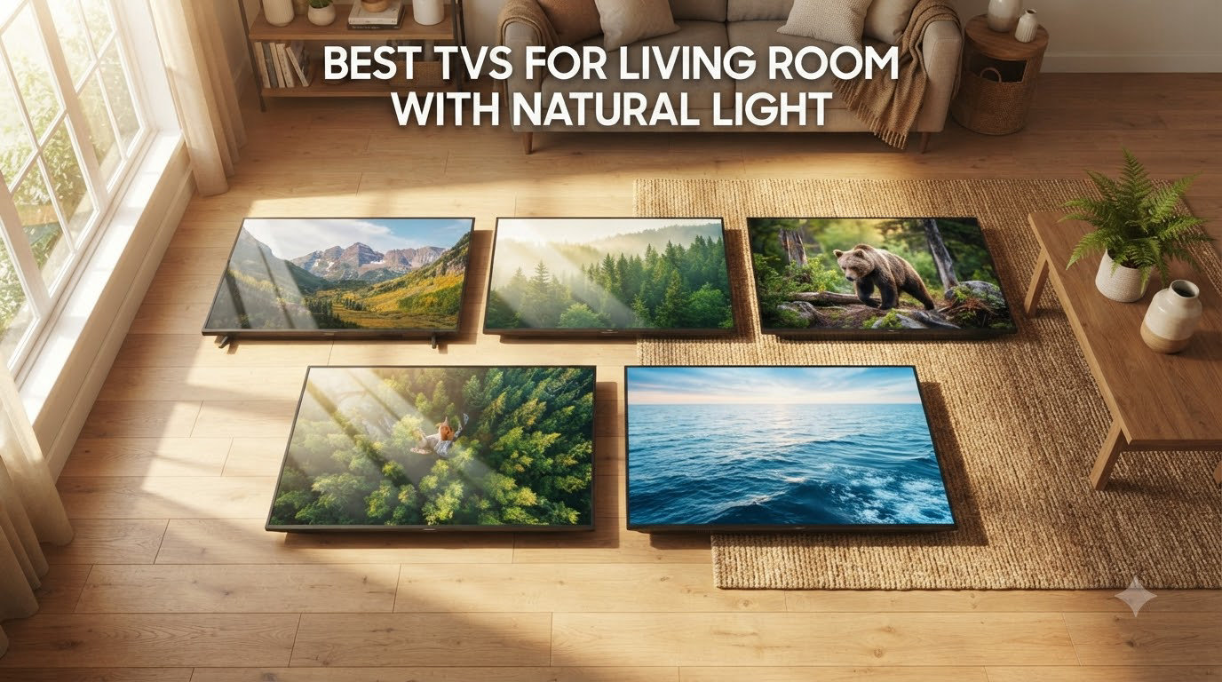 best tvs for living room with natural light