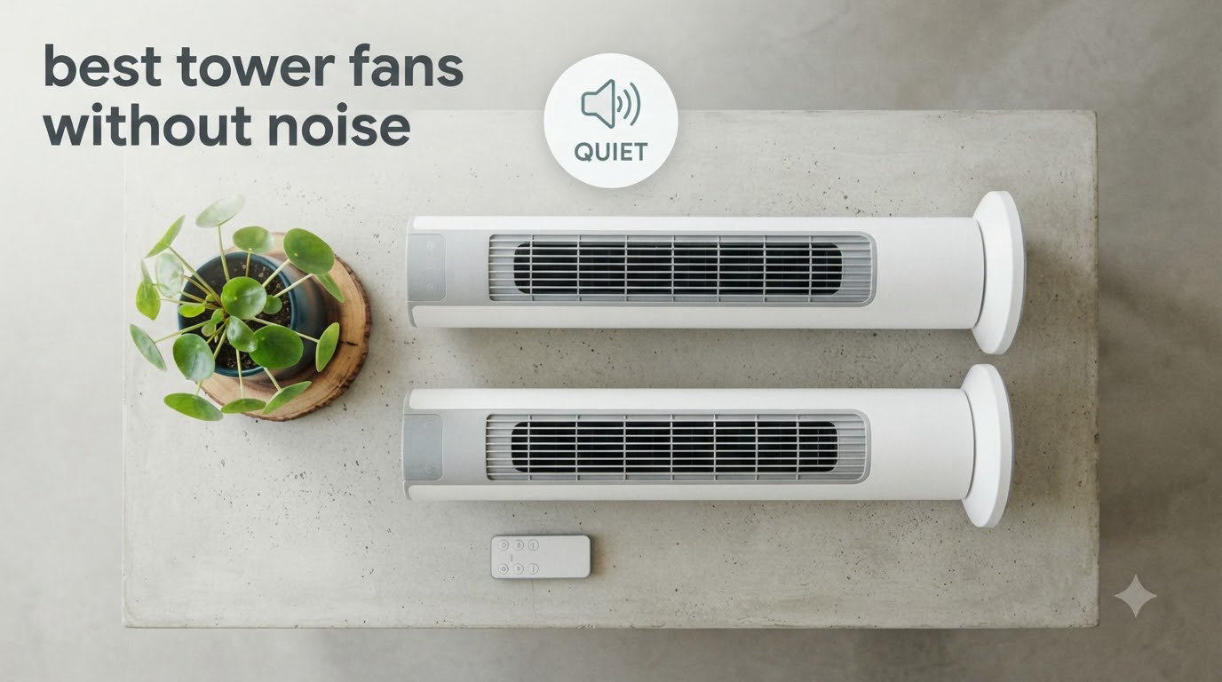 best tower fans without noise
