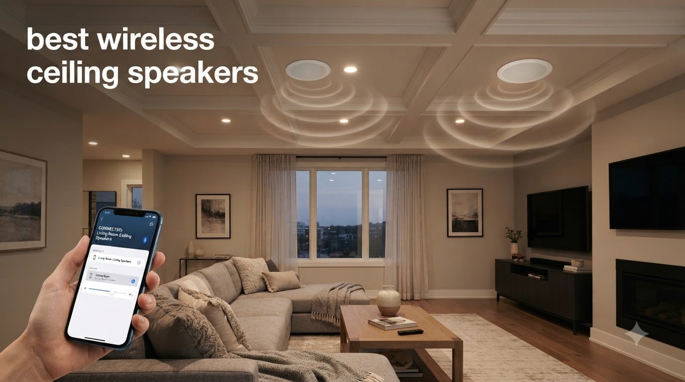 best wireless ceiling speakers